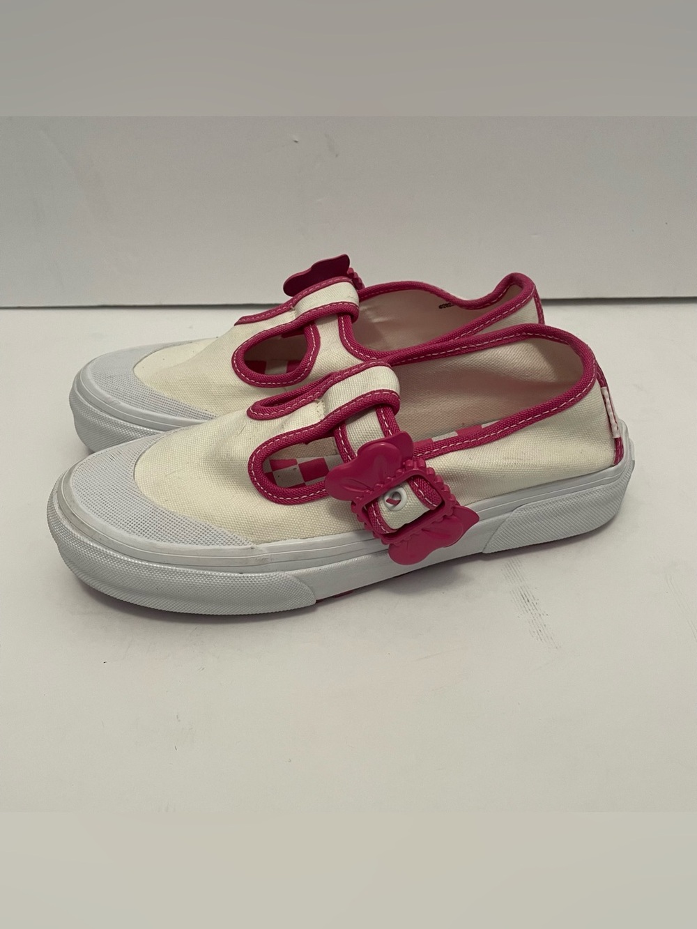 Vans x Barbie™ Style 93 DX Mary Jane Skate Shoe - White Womens 6